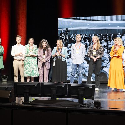 Steffi Czerny dankte zum Abschluss dem gesamten DLD-Team für drei gelungene Konferenztage in München