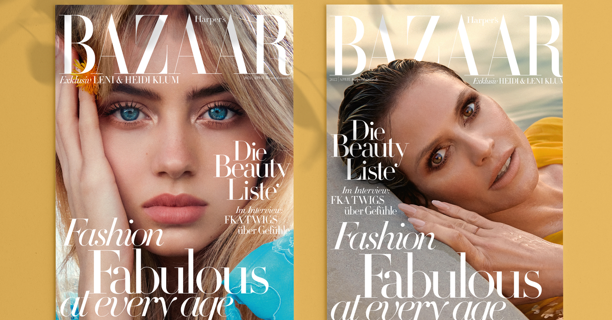 Heidi and Leni Klum reveal their beauty secrets Burda News
