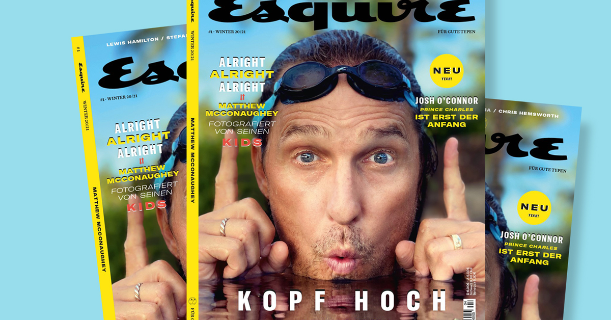Esquire: Esquire Germany at newsstands on October 29th | Burda News