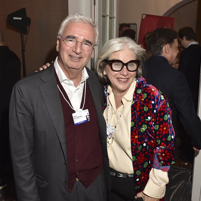 Paul Achleitner (Deutsche Bank), Steffi Czerny (DLD)