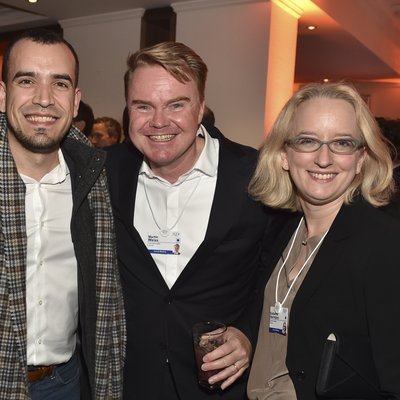 Hector Mujica (Google), Martin Weiss (Hubert Burda Media), Katharina Herrmann (Hubert Burda Media)