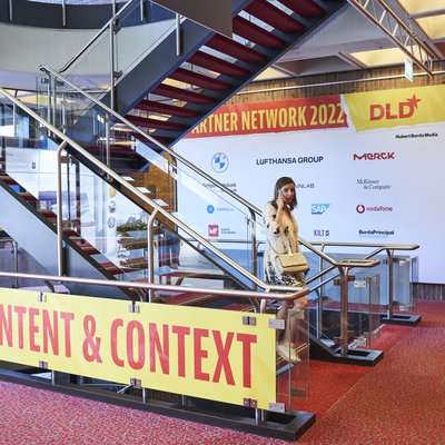 Der Gasteig stand am ganzen Wochenende im Zeichen der DLD