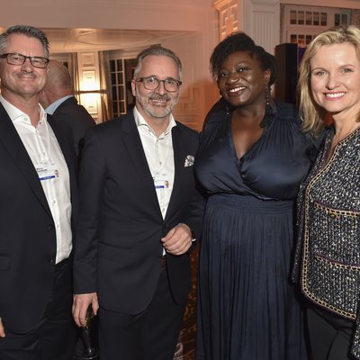Marco Swoboda (Henkel), Carsten Knobel (Henkel), Fatoumata Ba (Janngo), Carola Ferstl