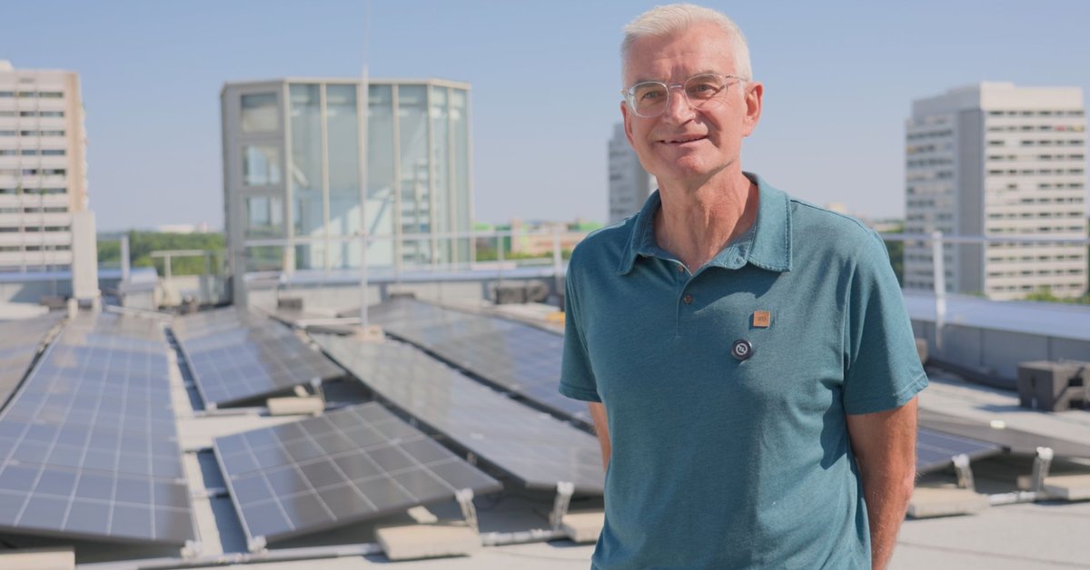 Photovoltaic panels in Munich: Green electricity from the Burda roof ...